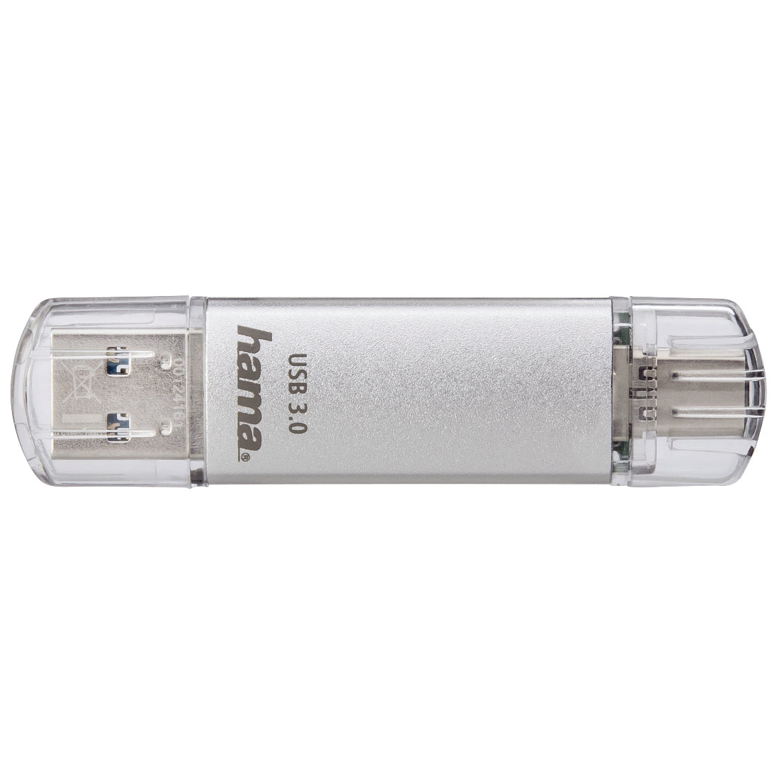 Hama C-Laeta unidad flash USB 256 GB USB Type-A / USB Type-C 3.2 Gen 1 (3.1 Gen 1) Plata (3)