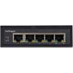 StarTech.com IESC1G50UP switch No administrado Gigabit Ethernet (10/100/1000) Energía sobre Ethernet (PoE) Negro (4)