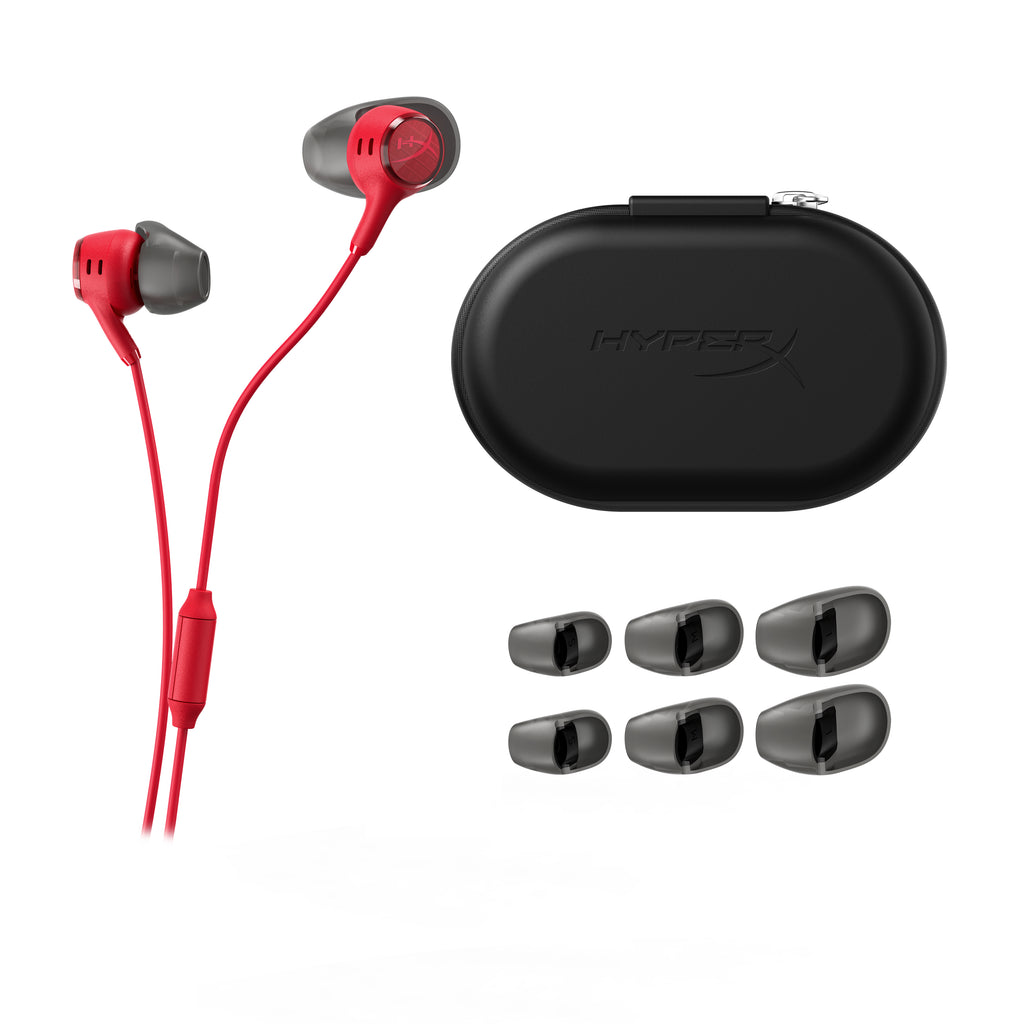 HyperX Cloud Earbuds III Red Rojo (3)