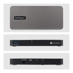 StarTech.com 303UE-TB5-HUB hub de interfaz Thunderbolt 5 80 Mbit/s Gris (3)