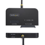 StarTech.com USB31CSAT3M2E base de conexión para disco duro USB 3.2 Gen 2 (3.1 Gen 2) Type-C Negro (2)