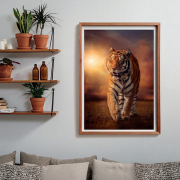 Clementoni Tiger Puzzle rompecabezas 1000 pieza(s) Animales (3)