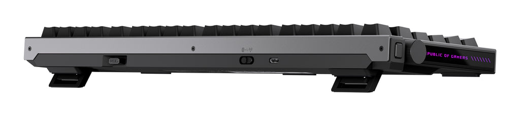 ASUS ROG Strix Morph 96 Wireless teclado Juego USB + RF Wireless + Bluetooth QWERTZ Alemán Negro (9)