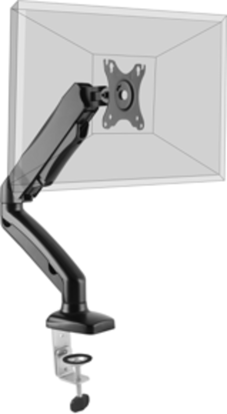 Port Designs 901104 soporte de monitor 81,3cm Escritorio Negro