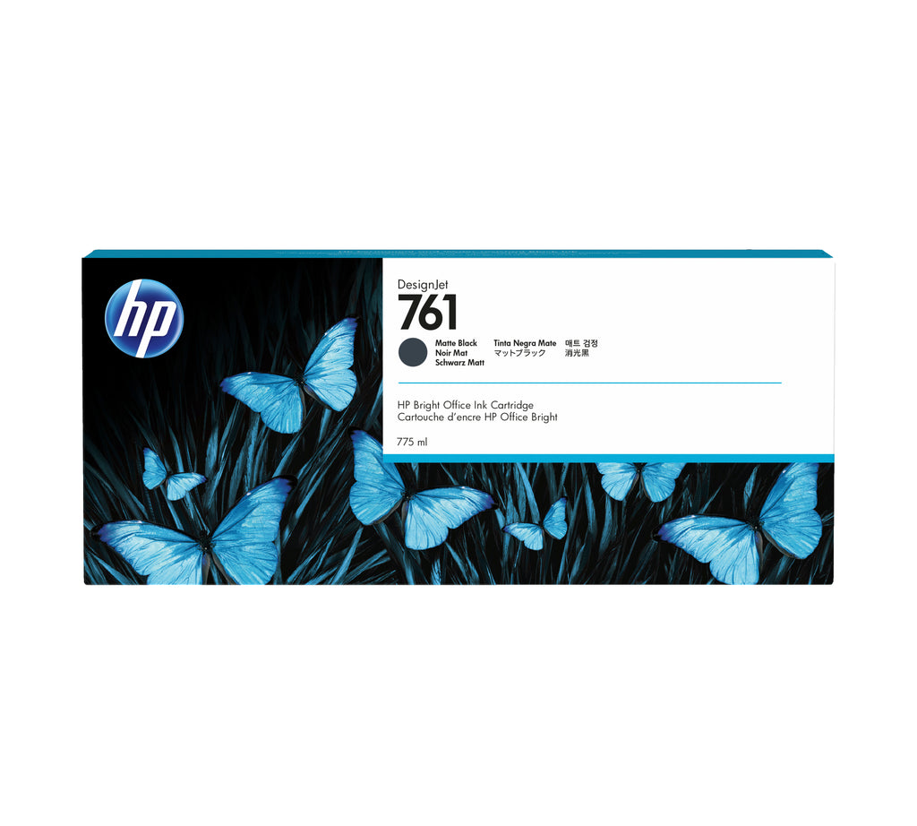 HP 761 775-ml Matte Black DesignJet Ink Cartridge cabeza de impresora Inyección de tinta térmica (2)