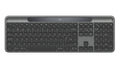 Logitech Signature Slim Solar+ K980 teclado Universal RF Wireless + Bluetooth QWERTY Inglés del Reino Unido Grafito