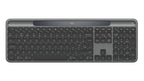Logitech Signature Slim Solar+ K980 teclado Universal RF Wireless + Bluetooth QWERTY Inglés del Reino Unido Grafito