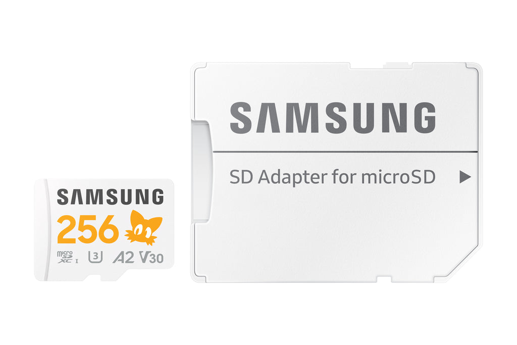 Samsung Tarjeta microSDXC PRO Plus 256 GB UHS-I U3 V30 A2