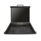 StarTech.com RKCONS1916K consola de rack 48,3 cm (19") 1280 x 1024 Pixeles Negro (2)