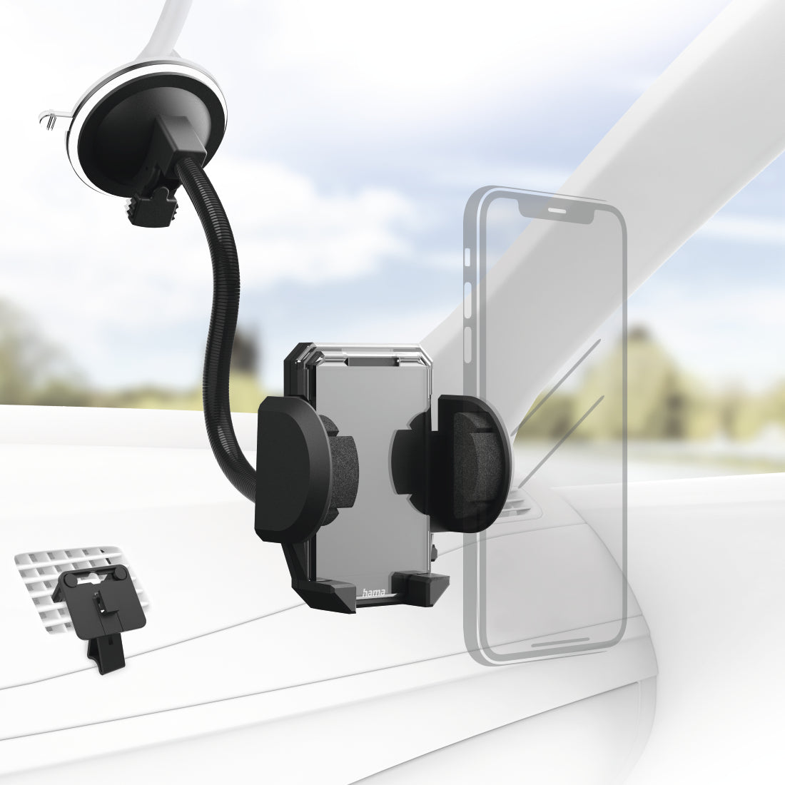 Hama Multi Teléfono móvil/smartphone Negro (2)