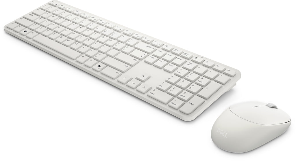 DELL Pro 5 KM526 teclado Ratón incluido Hogar / Oficina RF inalámbrico QWERTY Español Blanco (3)