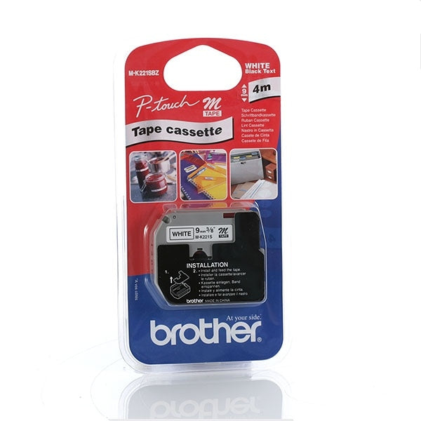 Brother MK221SBZ Labelling Tape (9mm) cinta para impresora de etiquetas M (2)