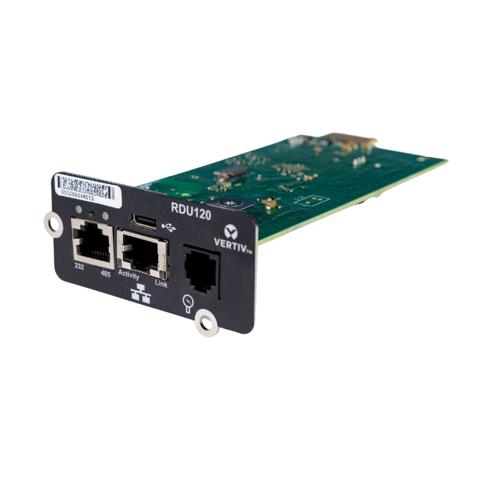 Vertiv Liebert IntelliSlot RDU120 Interno Ethernet 1000 Mbit/s (2)