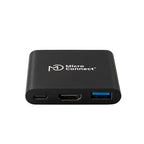 Microconnect MC-HUBAV1 base para portátil y replicador de puertos Acoplamiento Blanco (3)