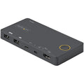 StarTech.com SV221HUC4K interruptor KVM Negro