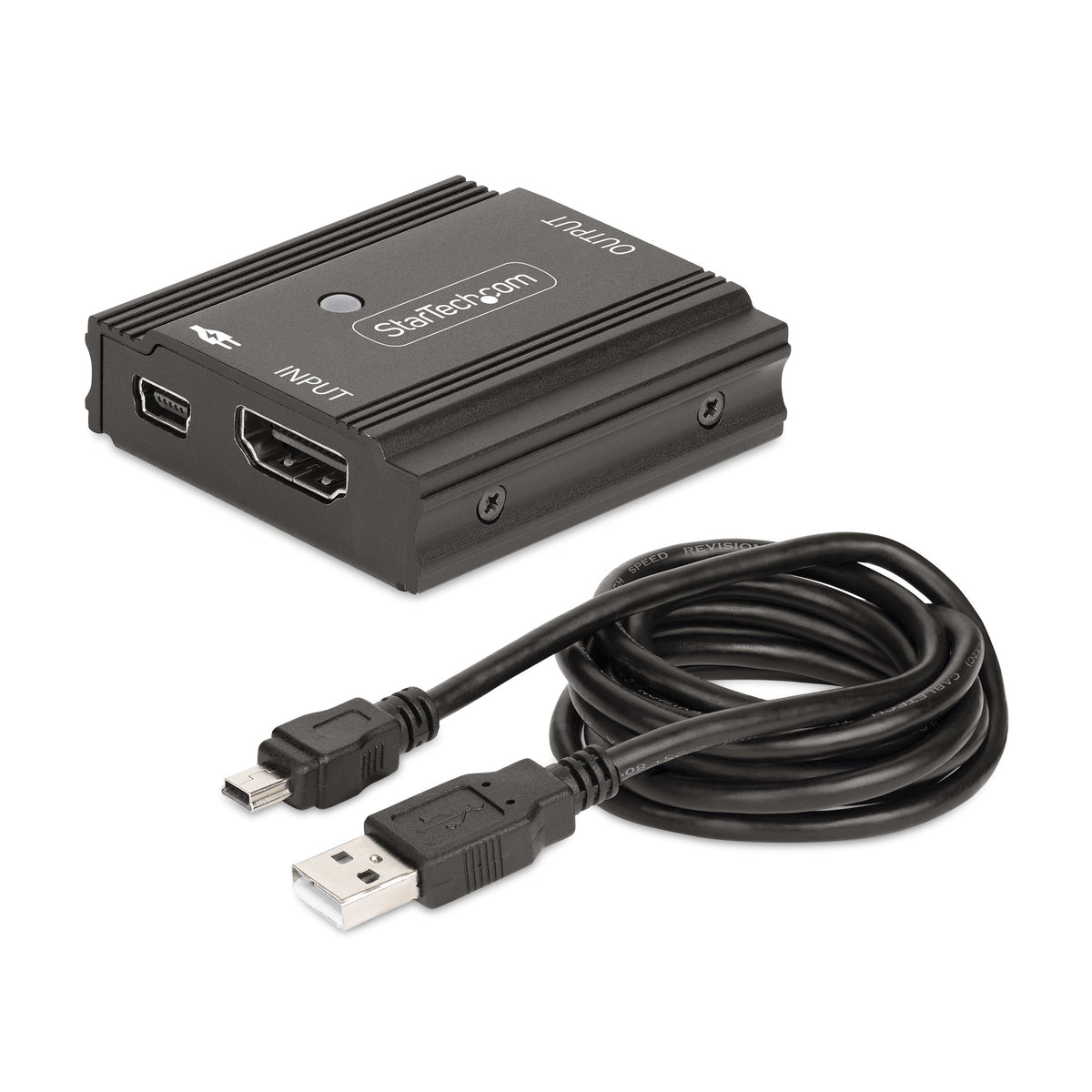 StarTech.com 33FT-8K-HDMI-BOOSTER extensor audio/video Repetidor de señales AV Negro (6)