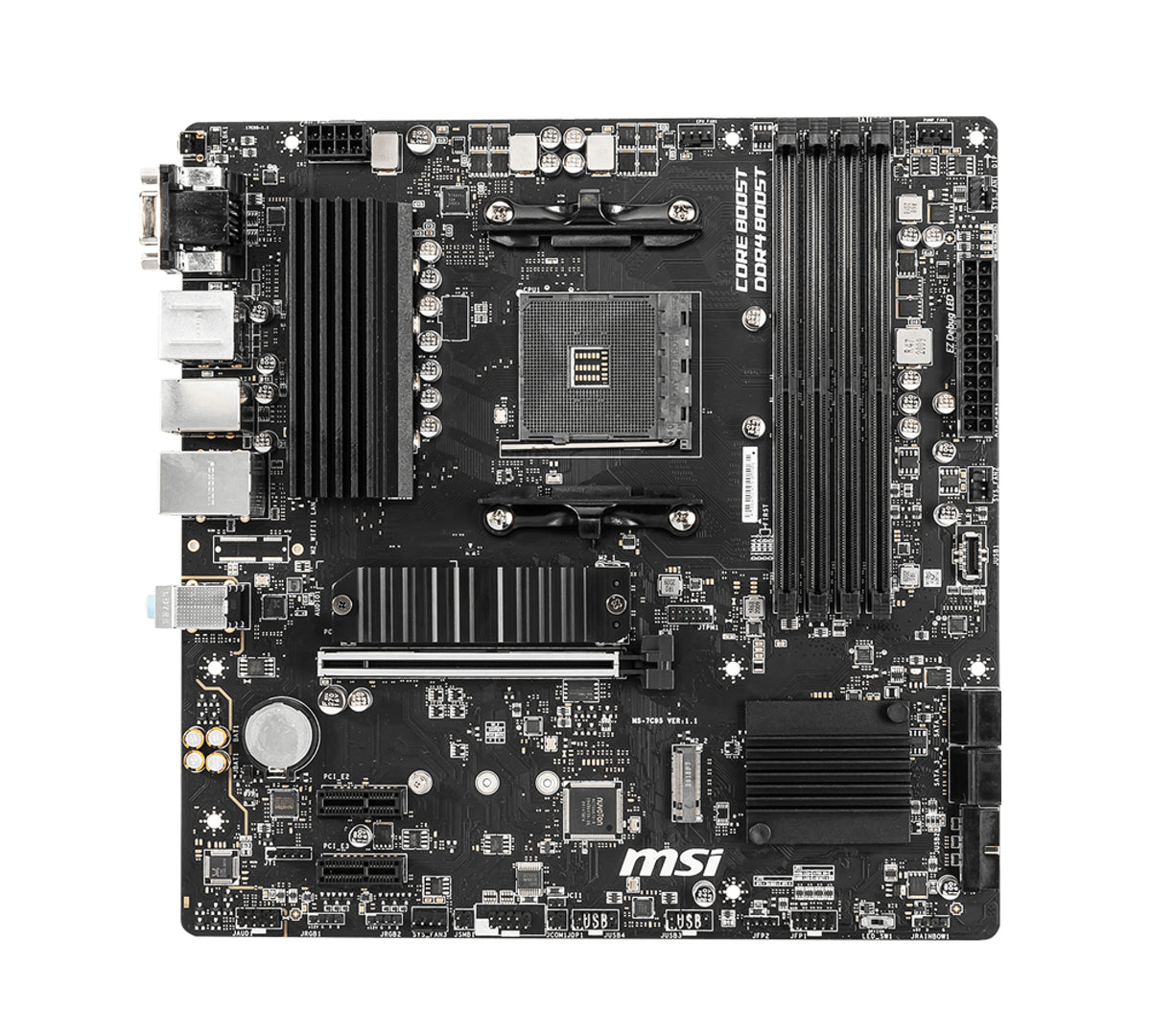 MSI B550M PRO-VDH placa base AMD B550 Zócalo AM4 micro ATX (5)