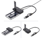 StarTech.com USB31CSAT3M2E base de conexión para disco duro USB 3.2 Gen 2 (3.1 Gen 2) Type-C Negro (4)