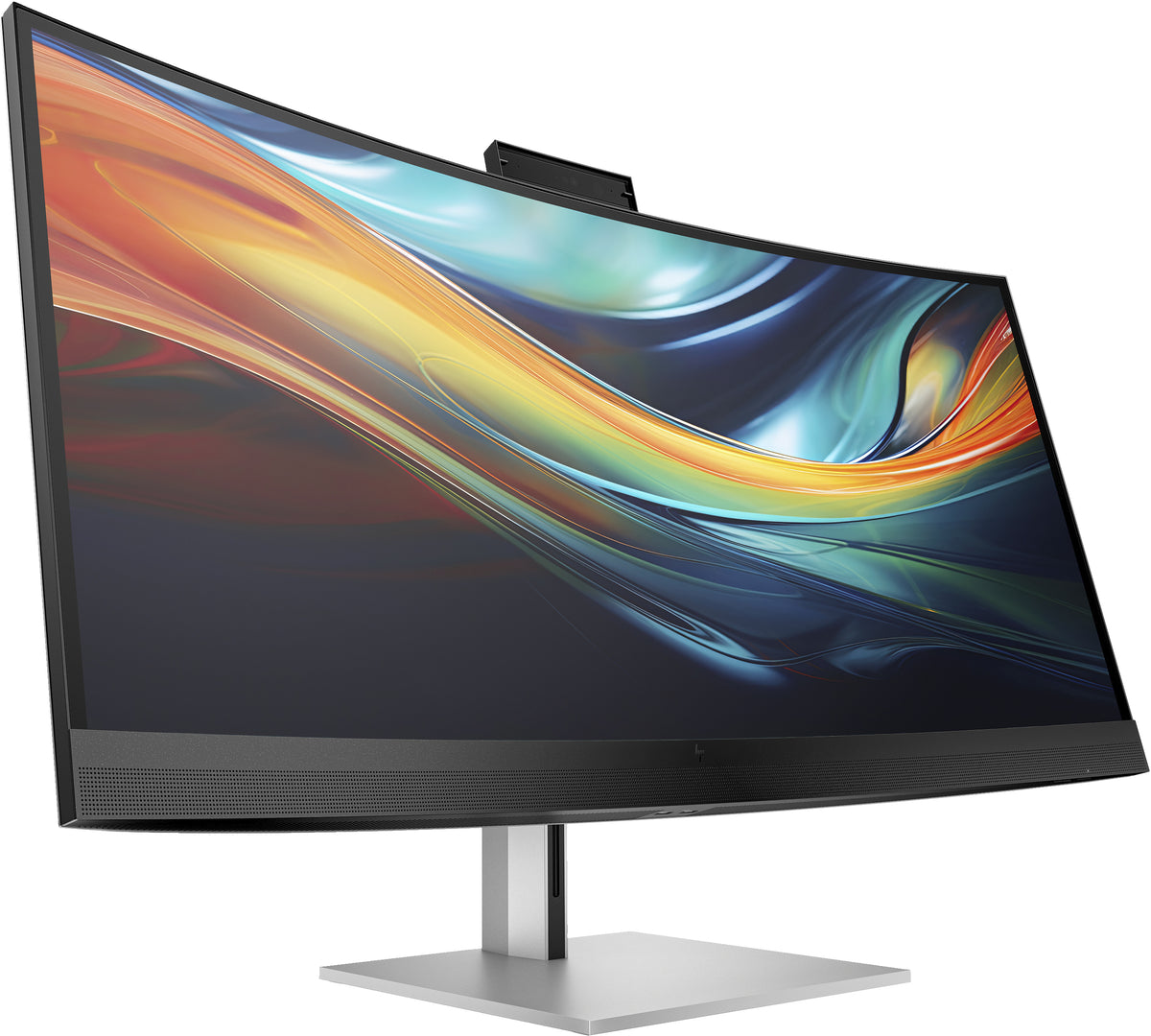 HP Series 7 Pro 39.7 inch 5K2K Conferencing Monitor-740pm pantalla para PC 100,8 cm (39.7") 5120 x 2160 Pixeles WUHD LCD Negro, Plata (4)