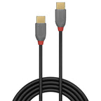 Lindy 36873 cable USB USB 2.0 3 m USB C 0,48 Gbit/s Negro, Gris (3)