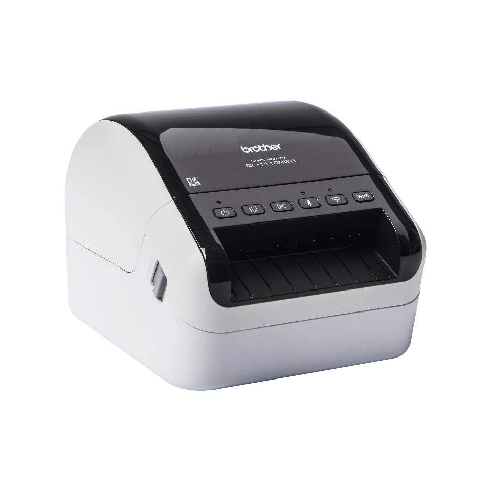 Brother QL-1110NWB impresora de etiquetas Térmica directa 300 x 300 DPI 110 mm/s Inalámbrico y alámbrico Ethernet DK Wifi Bluetooth (5)