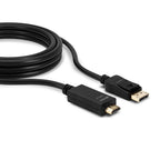 Lindy 36920 adaptador de cable de vídeo 0,5 m DisplayPort HDMI tipo A (Estándar) Negro (4)