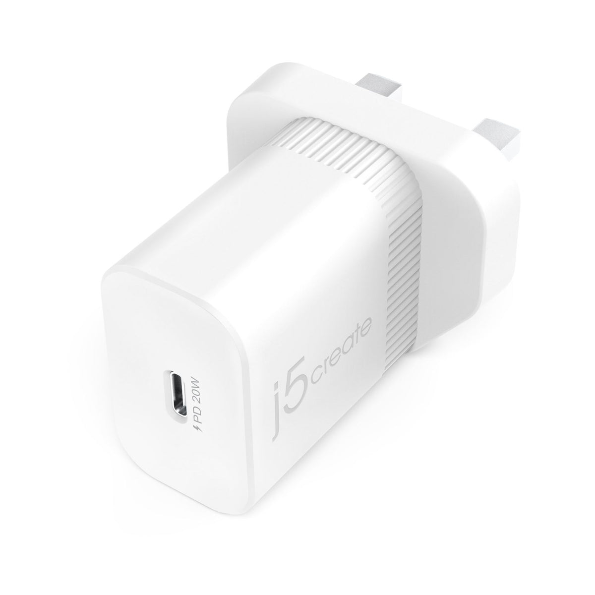 j5create JUP1420-FN cargador de dispositivo móvil Universal Blanco Corriente alterna Carga rápida Interior (2)