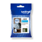 Brother LC422C cartucho de tinta 1 pieza(s) Original Cian (2)