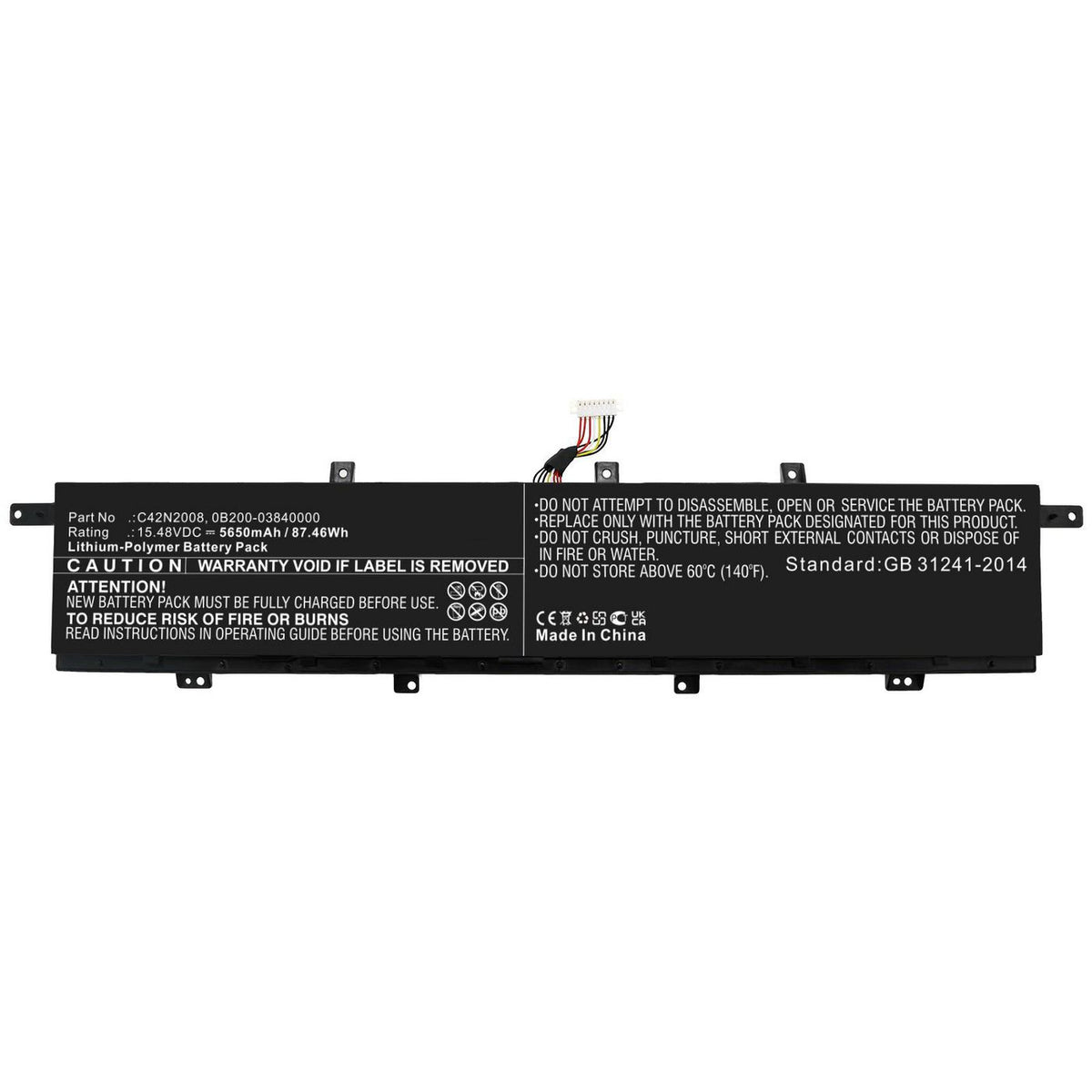 CoreParts MBXAS-BA0315 refacción para laptop Batería (2)