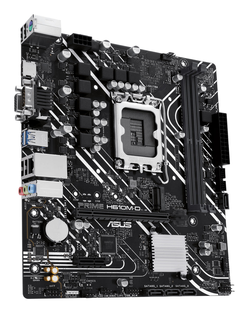 ASUS PRIME H610M-D Intel H610 LGA 1700 micro ATX (5)