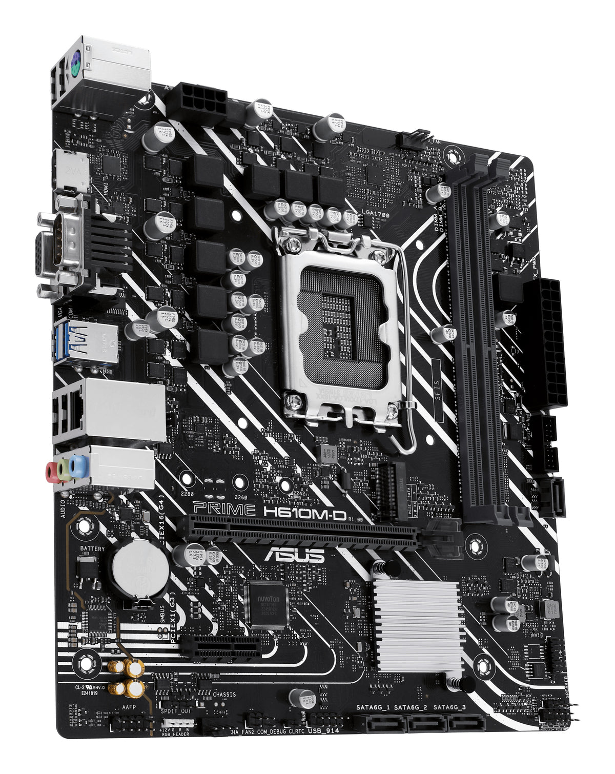 ASUS PRIME H610M-D Intel H610 LGA 1700 micro ATX (5)