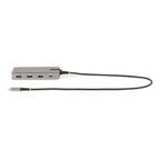 StarTech.com 117B-USBC-MULTIPORT base para portátil y replicador de puertos Alámbrico USB 3.2 Gen 2 (3.1 Gen 2) Type-C Gris (3)
