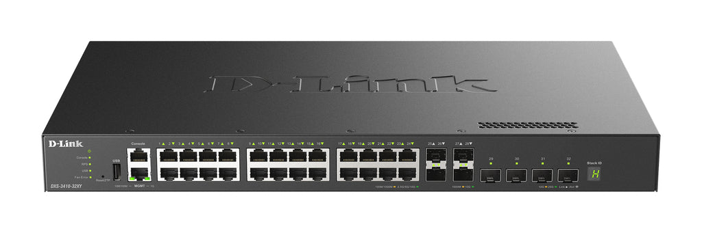 D-Link DXS-3410-32XY switch Gestionado L3 Fast Ethernet (10/100) Negro (2)