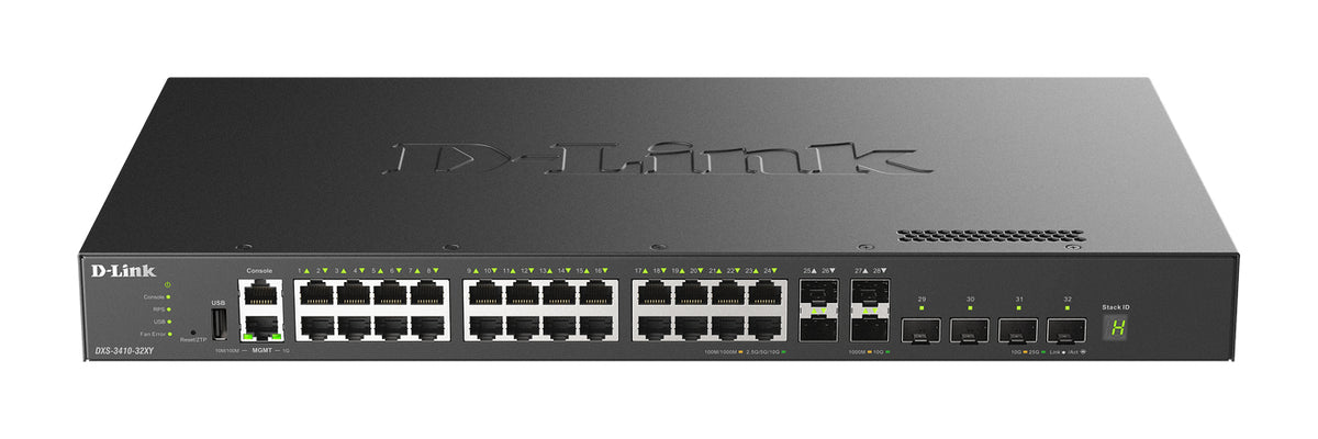 D-Link DXS-3410-32XY switch Gestionado L3 Fast Ethernet (10/100) Negro (2)