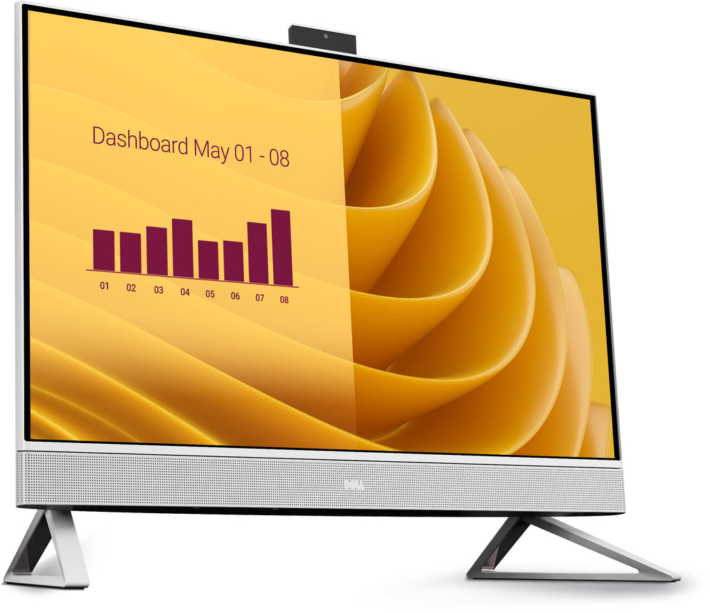 DELL EC27250 Intel Core 7 150U 68,6 cm (27") 1920 x 1080 Pixeles Pantalla táctil PC todo en uno 16 GB DDR5-SDRAM 1 TB SSD Windows 11 Pro Wi-Fi 6E (802.11ax) Perlado, Blanco (5)