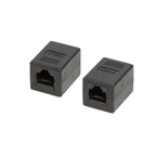 LogiLink NP0034A cambiador de género para cable RJ-45 Negro (2)
