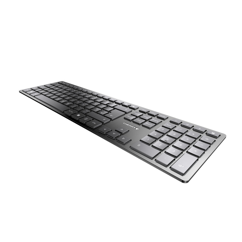 CHERRY KW 9100 SLIM teclado Universal RF Wireless + Bluetooth QWERTY Inglés del Reino Unido Negro (2)
