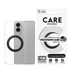 PanzerGlass CARE™ by ® Kickstand Case Transparent w. Qi Samsung S25 Edge funda