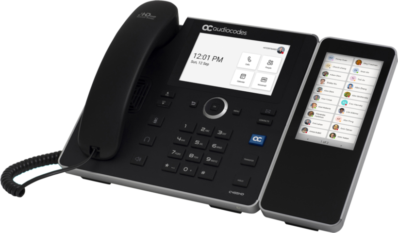 Teléfono AudioCodes C455HD Teams PoE (4)