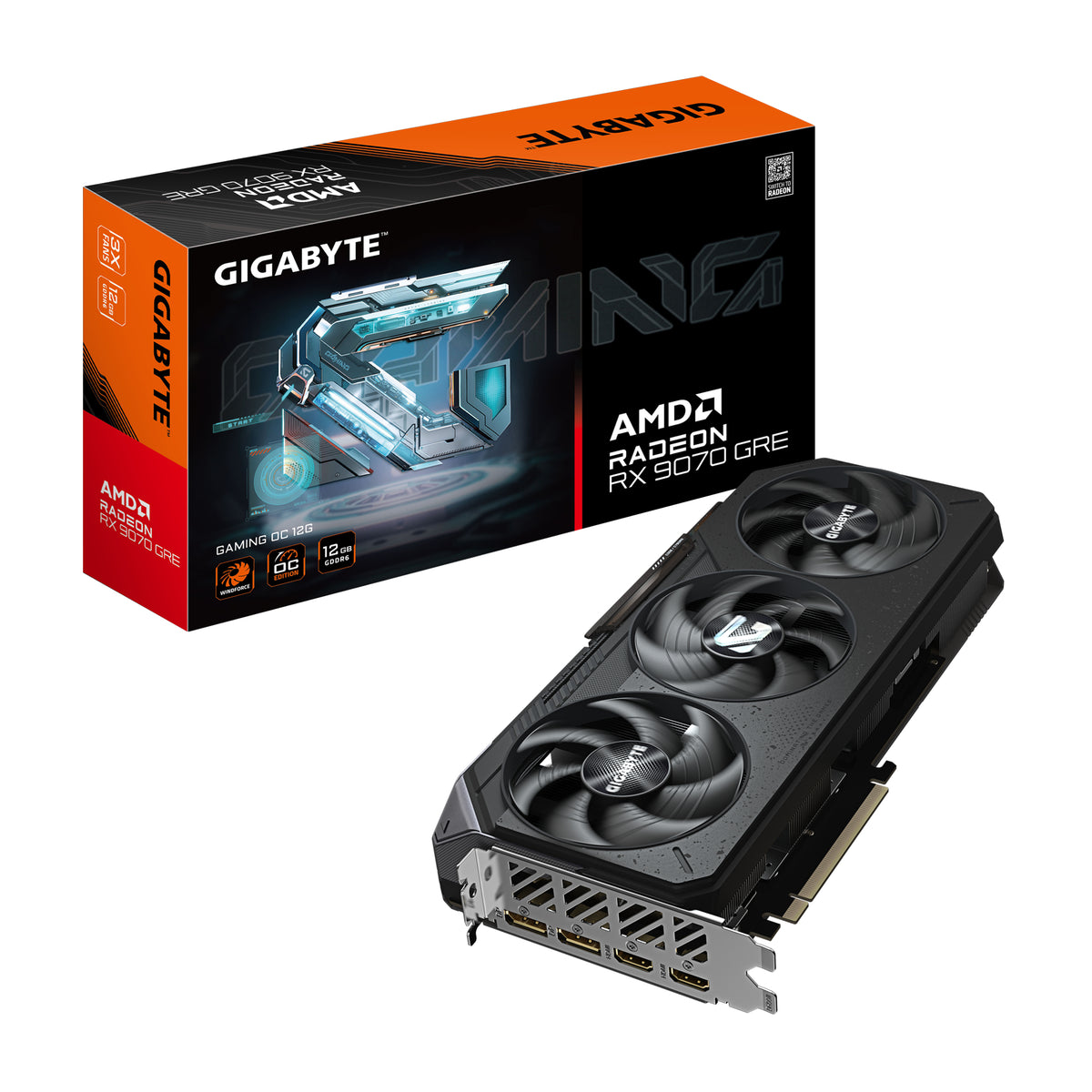 GIGABYTE Radeon RX 9070 GRE GAMING OC 12G (2)