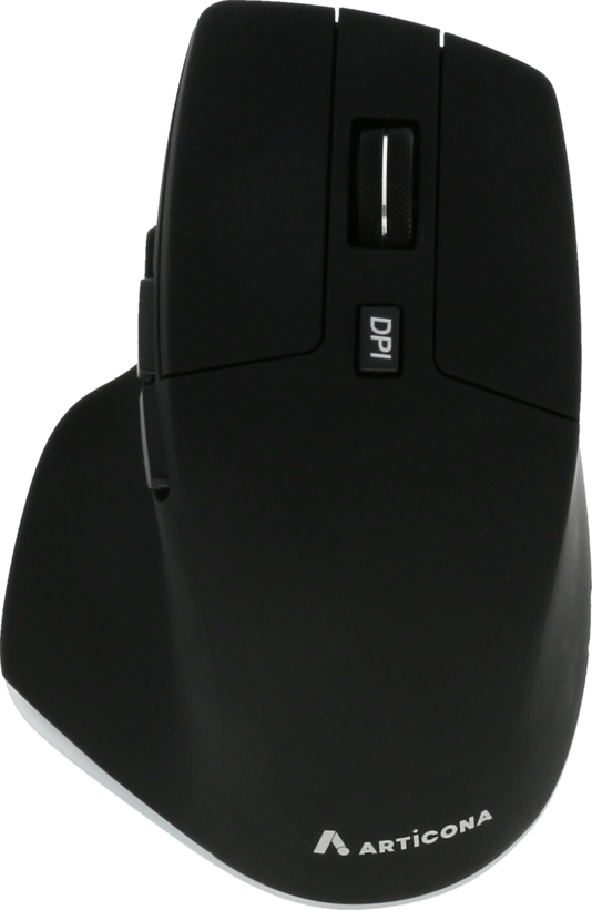 Ratón ARTICONA USB-A+Dual Bluetooth LED