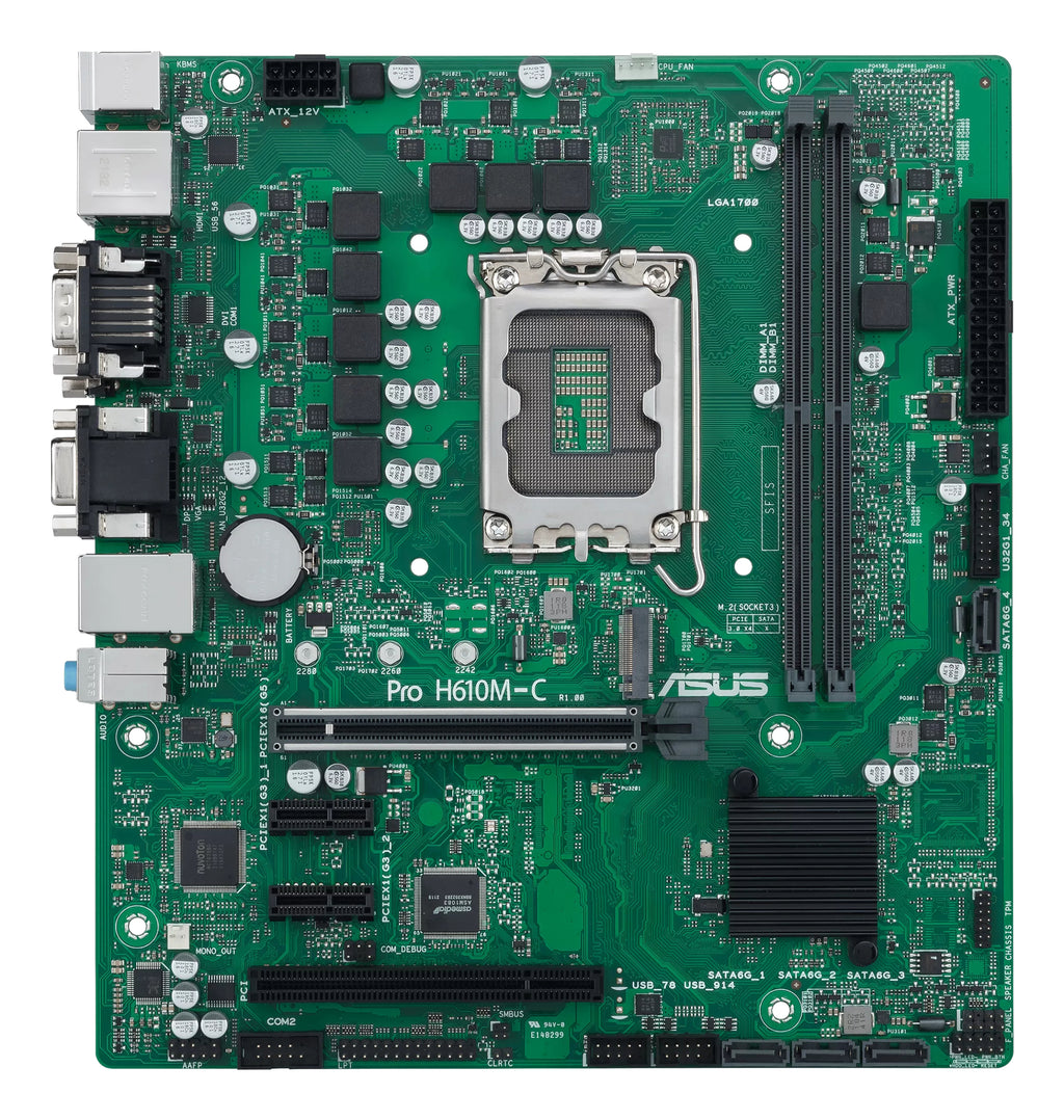 ASUS Pro H610M-C-CSM Intel H610 LGA 1700 micro ATX (3)