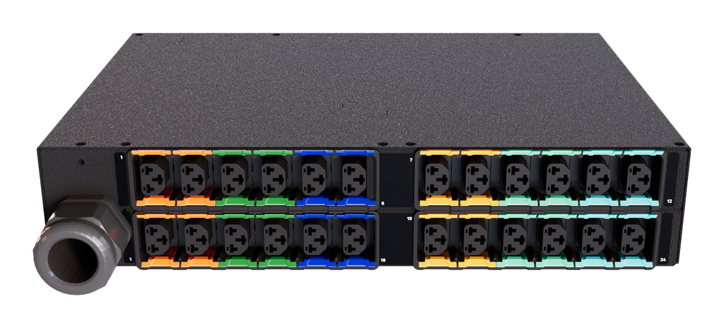 Vertiv PowerIT VP5U62A2 unidad de distribución de energía (PDU) 24 salidas AC Negro