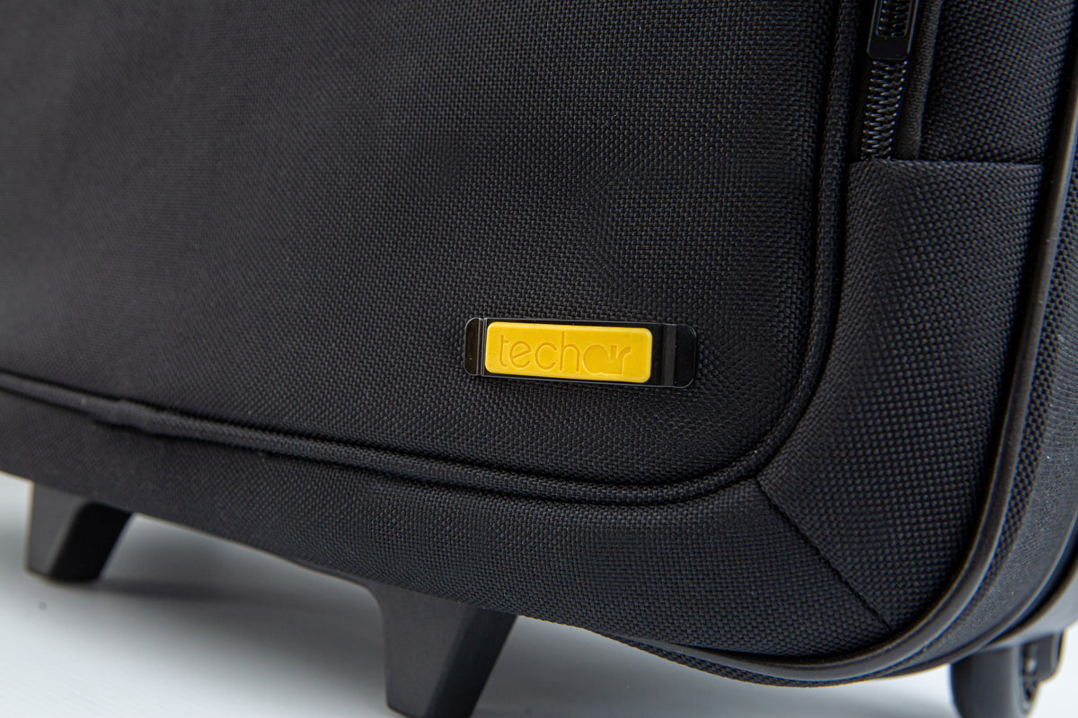 Techair Classic essentia 17.3" Maletín con ruedas Negro