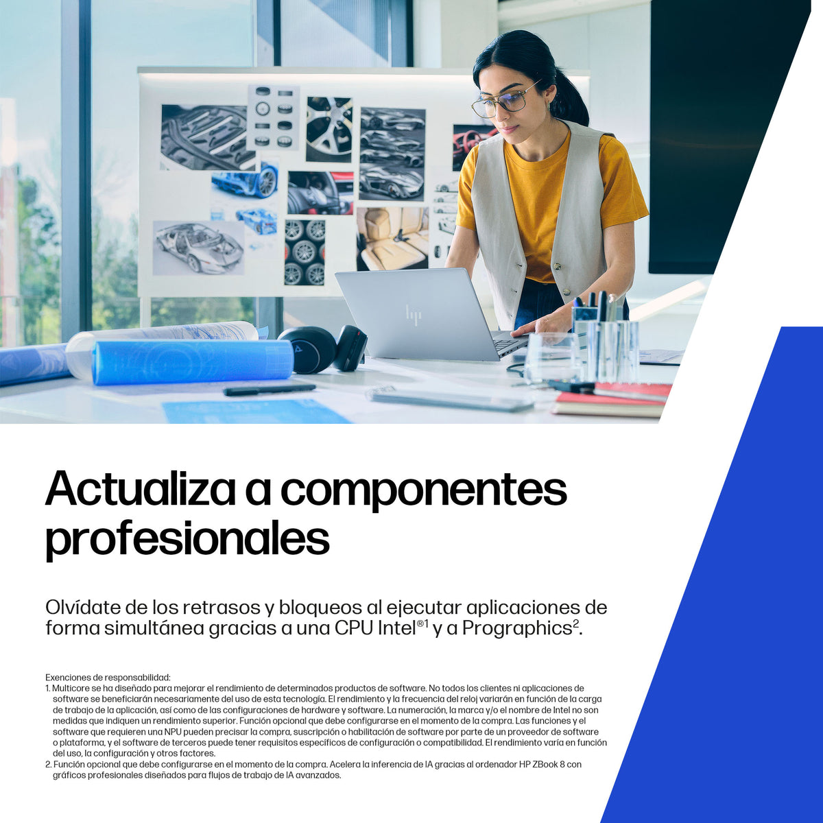 HP ZBook 8 G1i 16 Wolf Pro Security Edition - Data Science Intel Core Ultra 9 285H Estación de trabajo móvil 40,6 cm (16") Pantalla táctil WUXGA 64 GB DDR5-SDRAM 1 TB SSD NVIDIA RTX 500 Ada Wi-Fi 7 (802.11be) Windows 11 Pro AI Workstation, AI PC Plata (8)