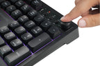 Mars Gaming MCPWXES teclado Ratón incluido Juego RF inalámbrica + USB QWERTY Español Negro (4)