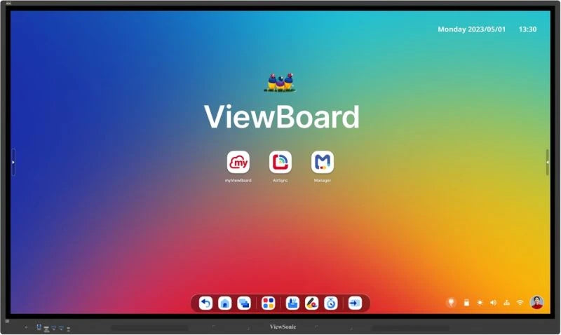 Viewsonic IFP7534 pizarra blanca interactiva 190,5 cm (75") 3840 x 2160 Pixeles Pantalla táctil Negro (3)