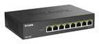 D-Link DMS-108P/B switch No administrado 2.5G Ethernet (100/1000/2500) Energía sobre Ethernet (PoE) Negro (2)