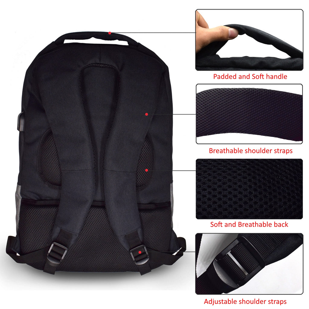 Ewent EW2529 maletines para portátil 43,9 cm (17.3") Mochila Negro (4)