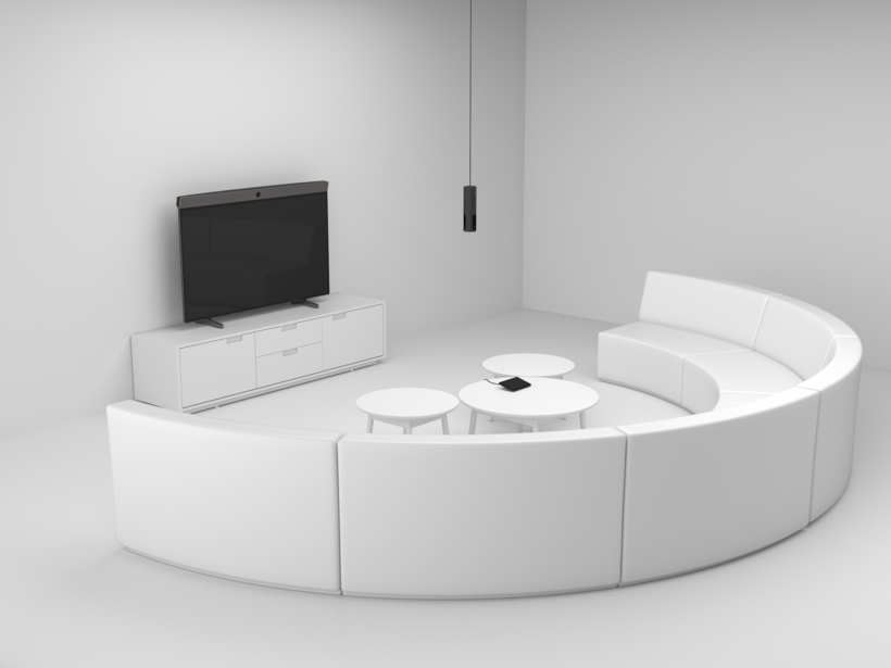 Incluye soporte de mesa y soporte de techo. vista 4